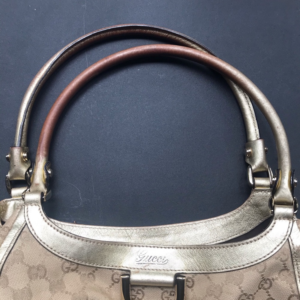 Gucci GG Web Canvas Bag -Gold
Great Condition - Picture 5 of 6